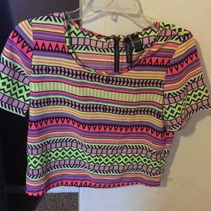 Neon pattern shirt